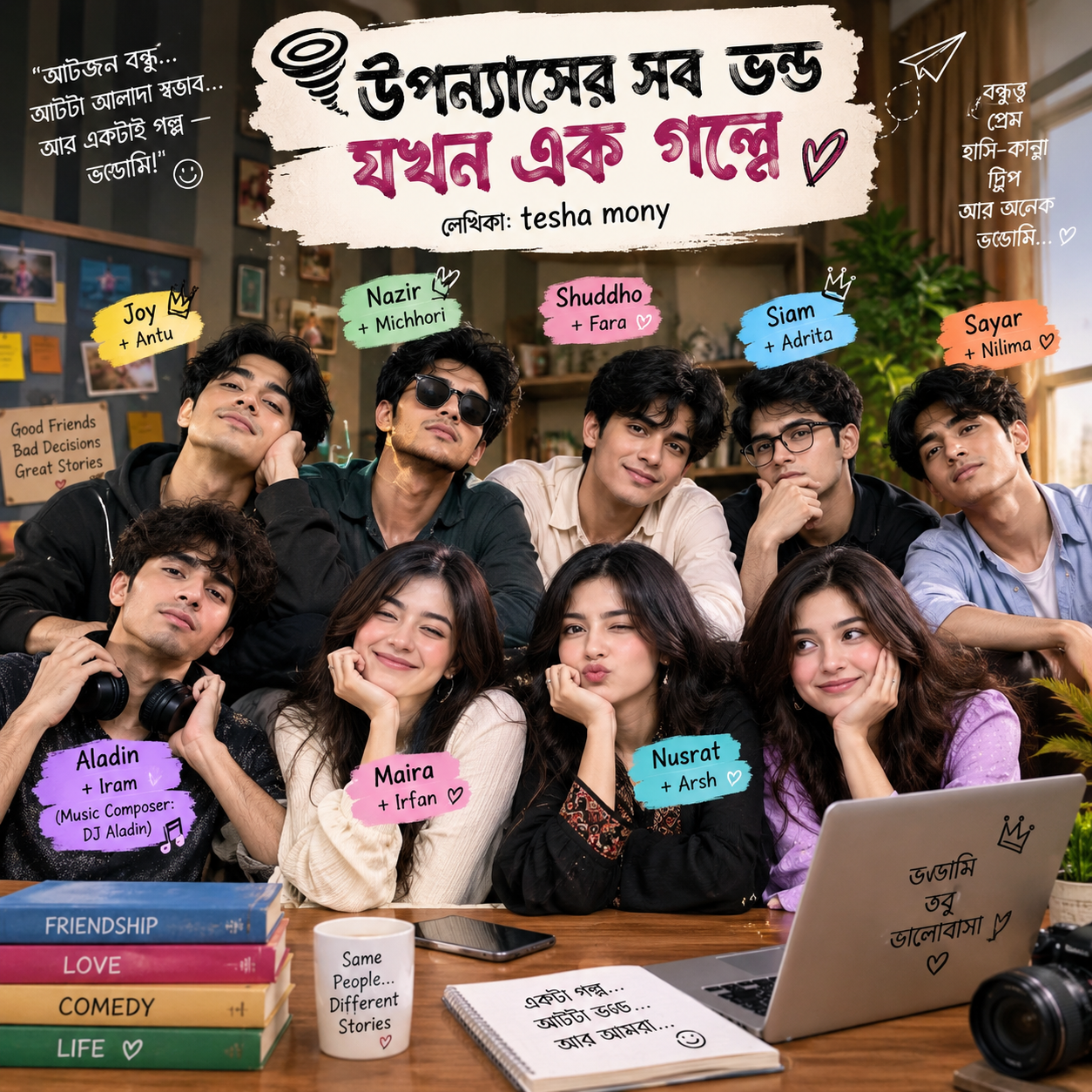 উপন্যাসের সব ভন্ড যখন এক গল্পে
